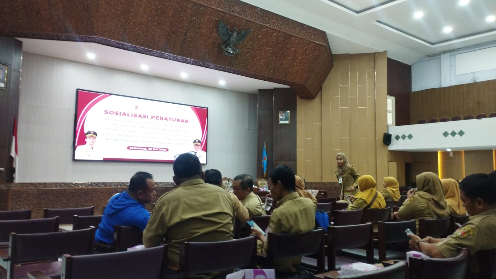 Diskominfo Hadiri Sosialisasi Perwal No. 24 dan No. 25 Tahun 2025 di Balai Kota Semarang